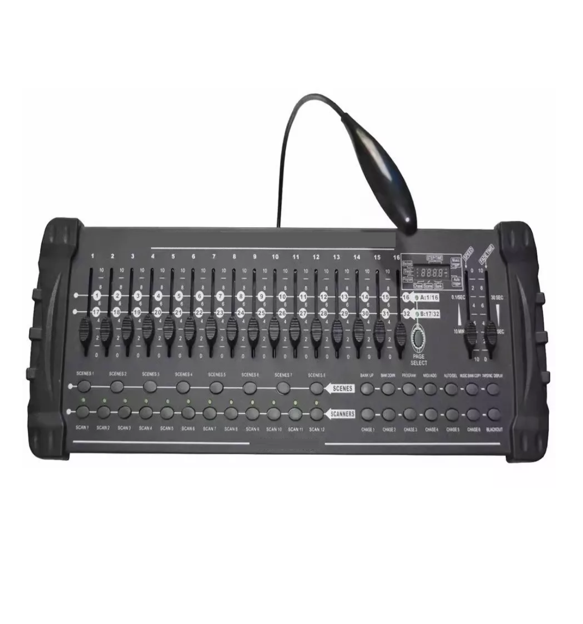 Controlador Canales Luces Dj Consola 512 240 Escena Negro