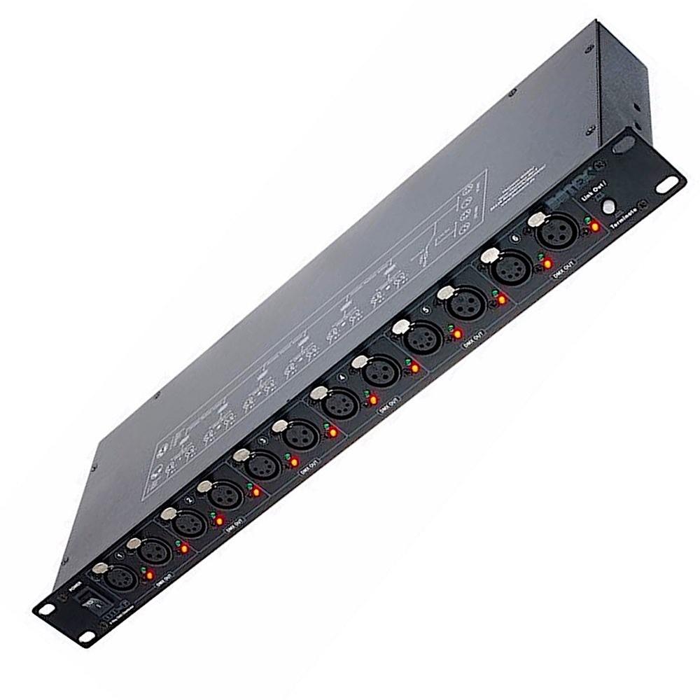 Splitter Dmx Para Rack 1 Entrada 8 Salidas Sl Prolight