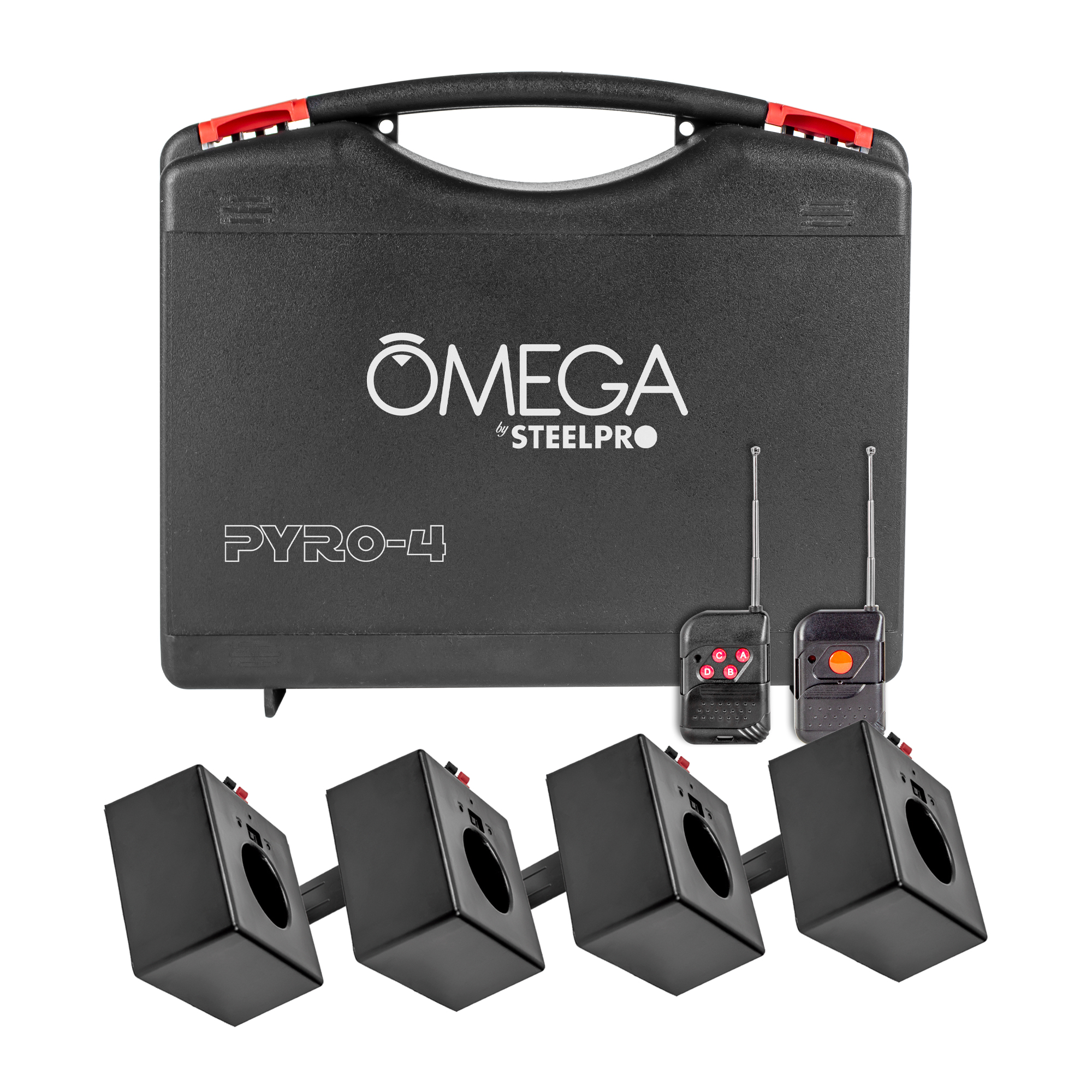 Foto 4 pulgar | Detonadores Pirotecnia Steelpro Fría Chisperos Inalámbrico 4 Piezas