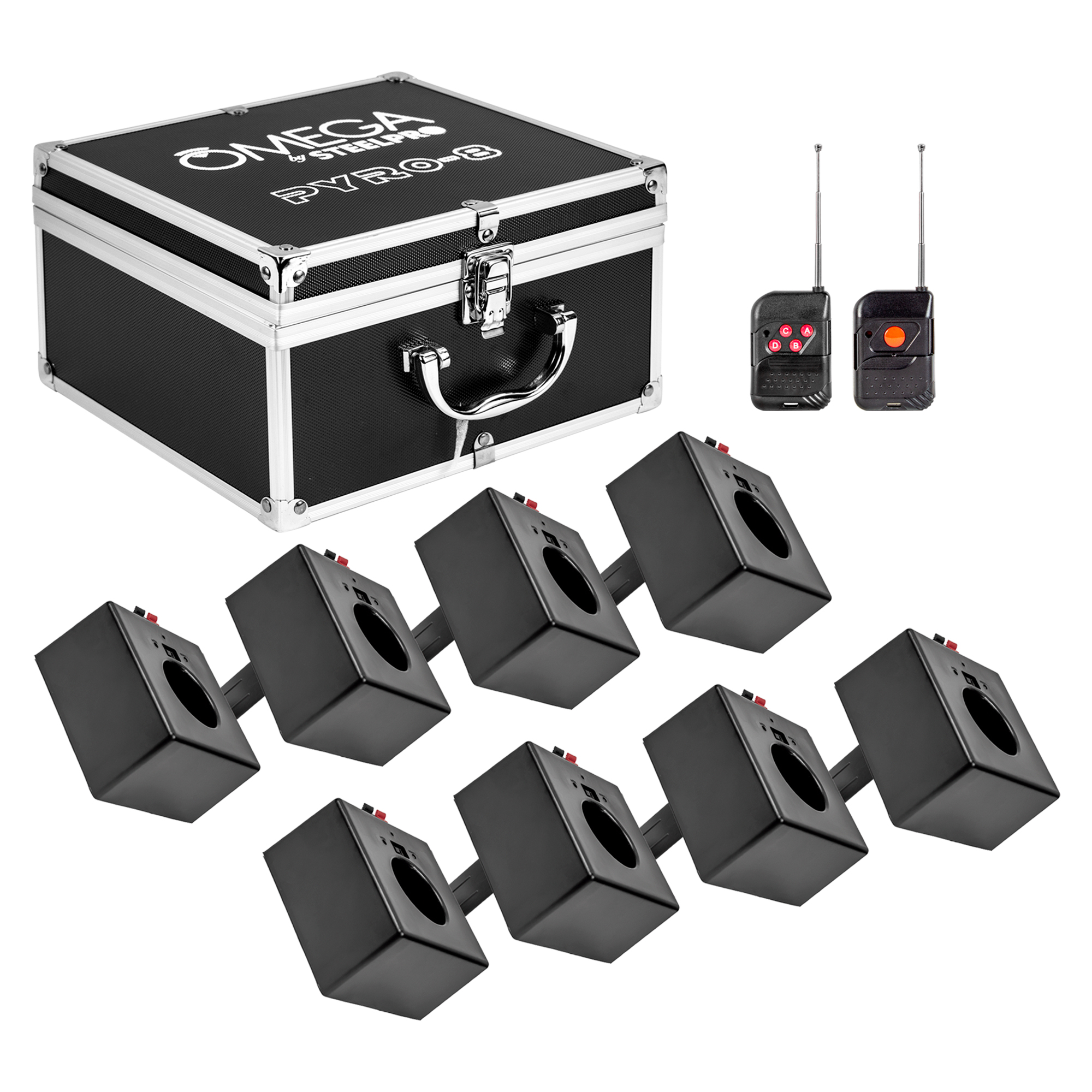 Foto 1 | Detonadores Pirotecnia Steelpro Fría Chisperos Inalámbrico 8 Piezas
