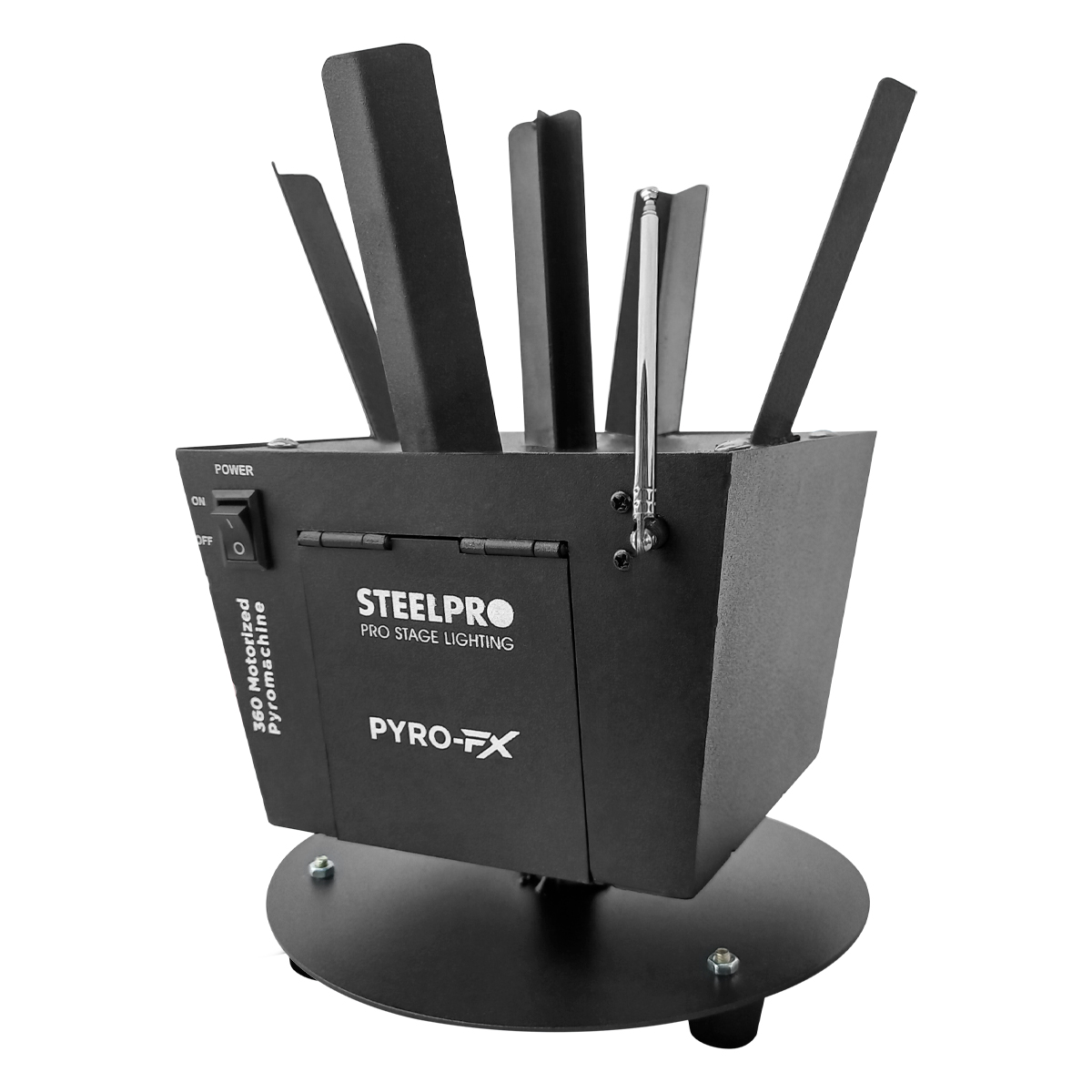 Foto 5 pulgar | Detonador Pirotecnia Steelpro Giratorio 360 Inalámbrico