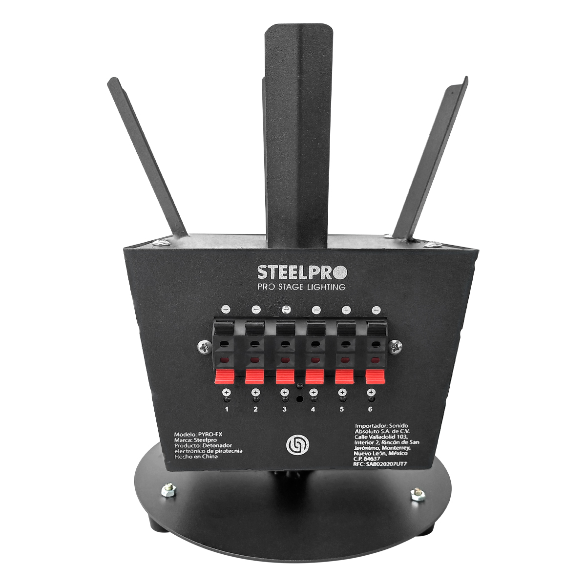 Foto 6 | Detonador Pirotecnia Steelpro Giratorio 360 Inalámbrico