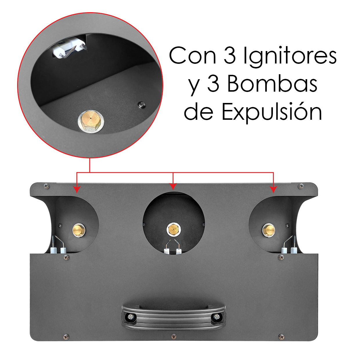 Foto 6 pulgar | Maquina De Fuego Profesional Crazy Pyro Dmx Steelpro