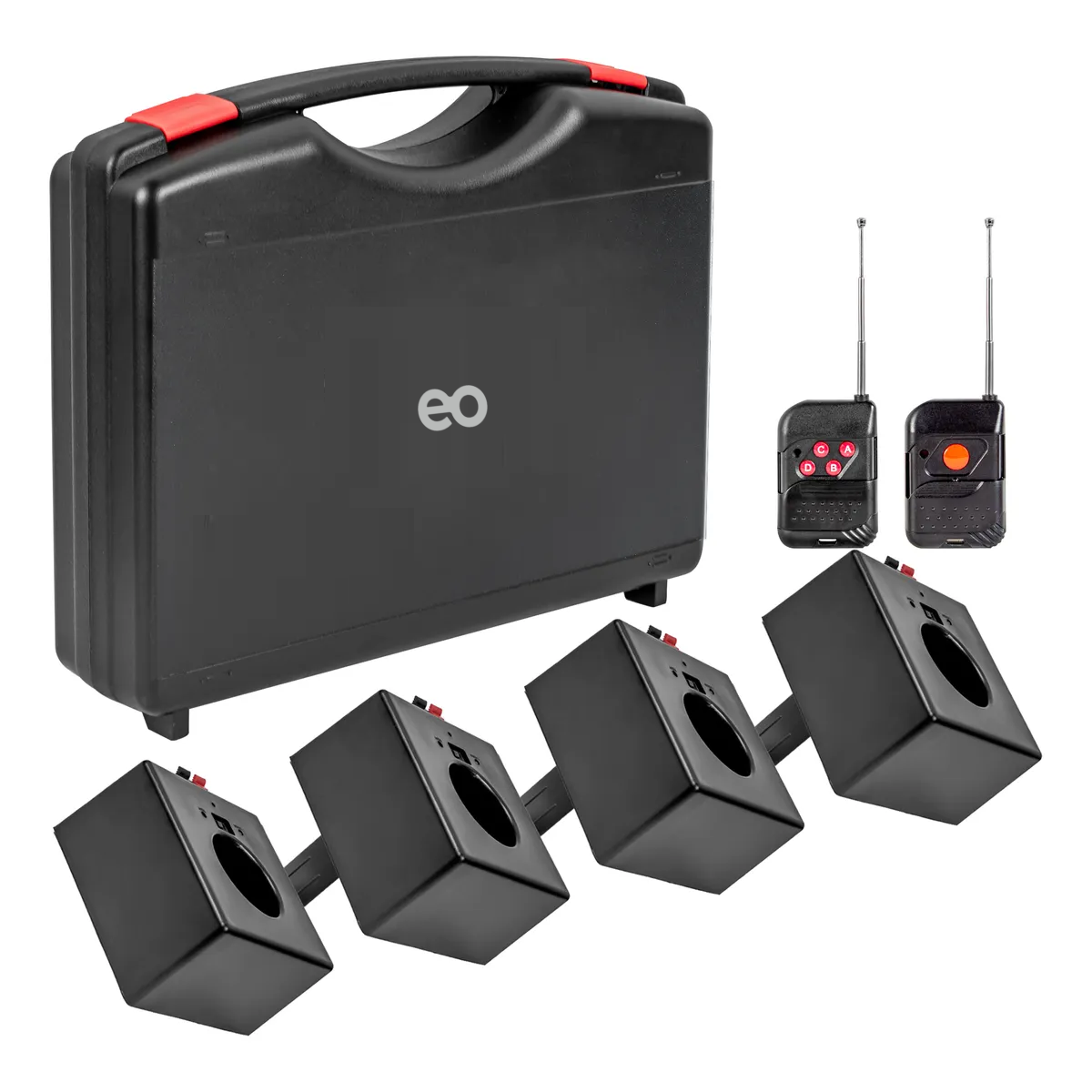 Detonadores Pirotecnia Eo Safe Imports Esi-20203 4 Piezas  Negras