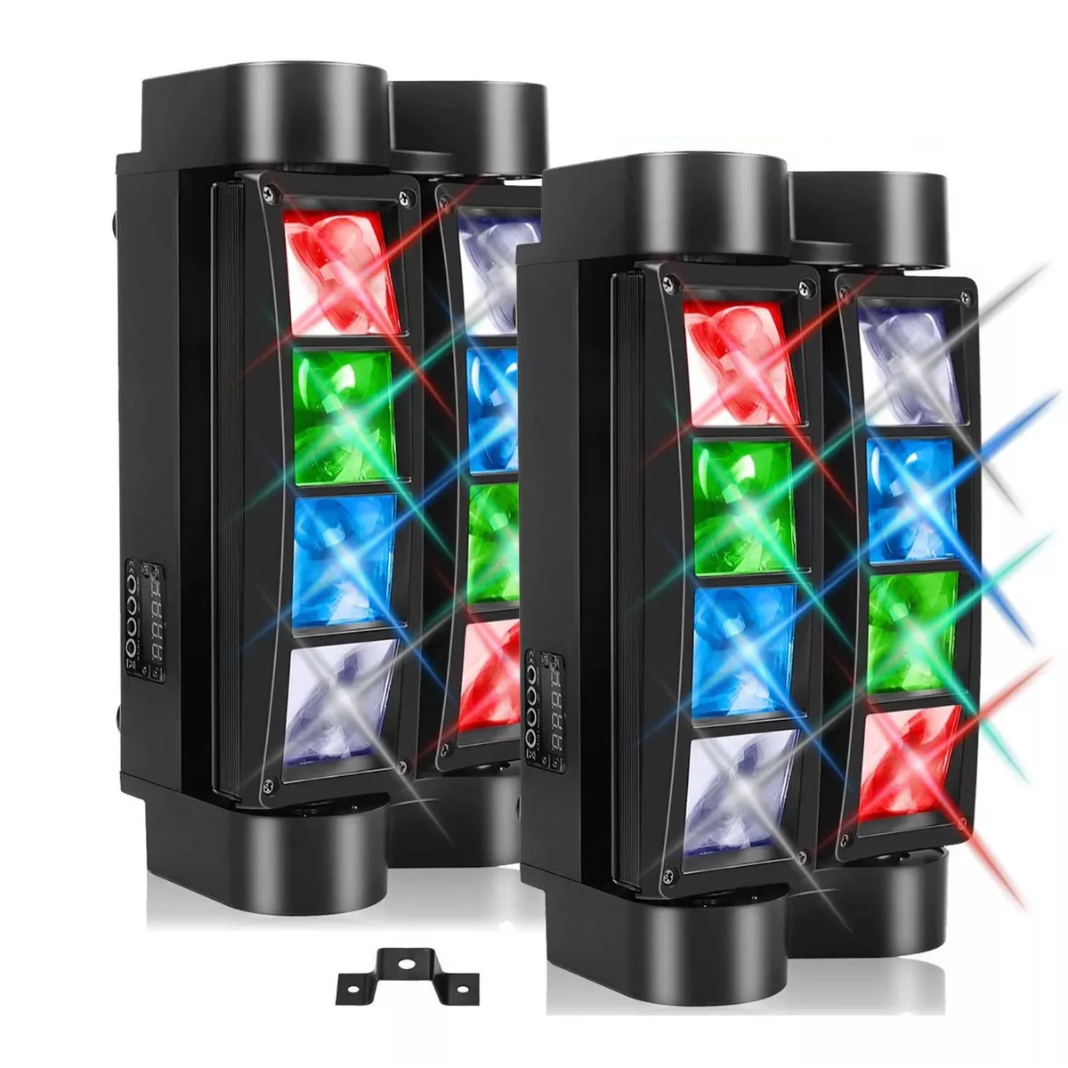 Foto 3 pulgar | Mini Spider Rgbw Efectos Luz Led Láser Eo Safe Imports Esi-6412 color Negro