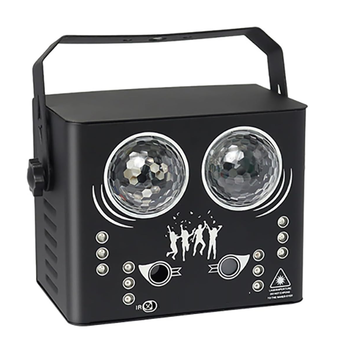 Luz Laser Dj para Escenario con Control Remoto Eo Safe Imports Negro