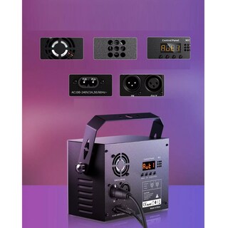 Foto 3 | Luz Laser Dj para Escenario con Control Remoto Eo Safe Imports Negro