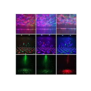 Foto 4 | Luz Laser Dj para Escenario con Control Remoto Eo Safe Imports Negro