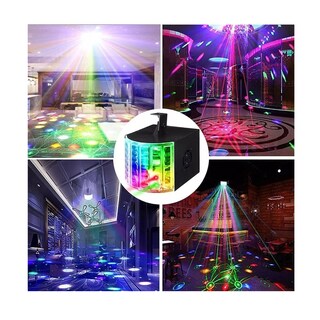 Foto 3 | Proyector Láser Luces De Fiesta Eo Safe Imports Esi-12607 Negro