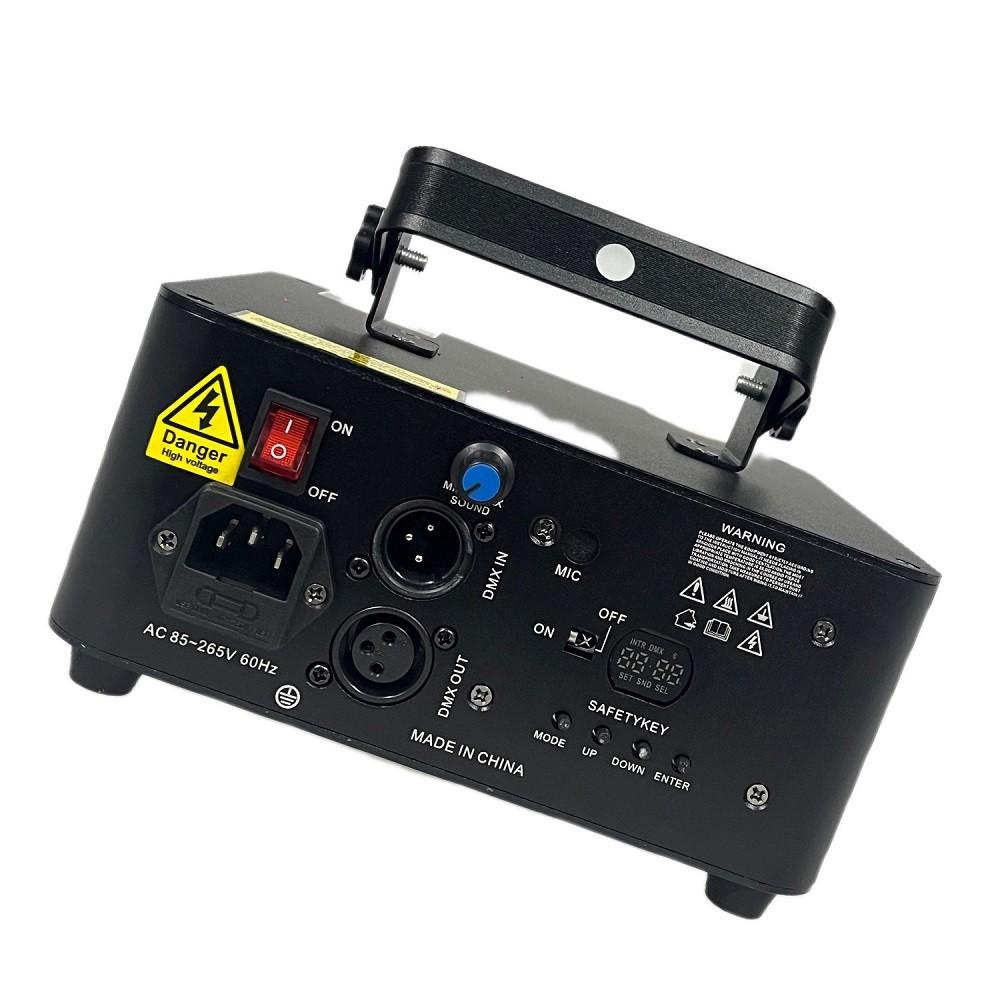 Foto 7 pulgar | Proyector Laser 1w Rgb Dmx con Control Inalambrico