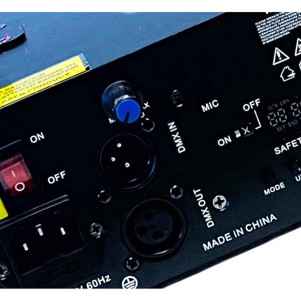 Foto 8 pulgar | Proyector Laser 1w Rgb Dmx con Control Inalambrico