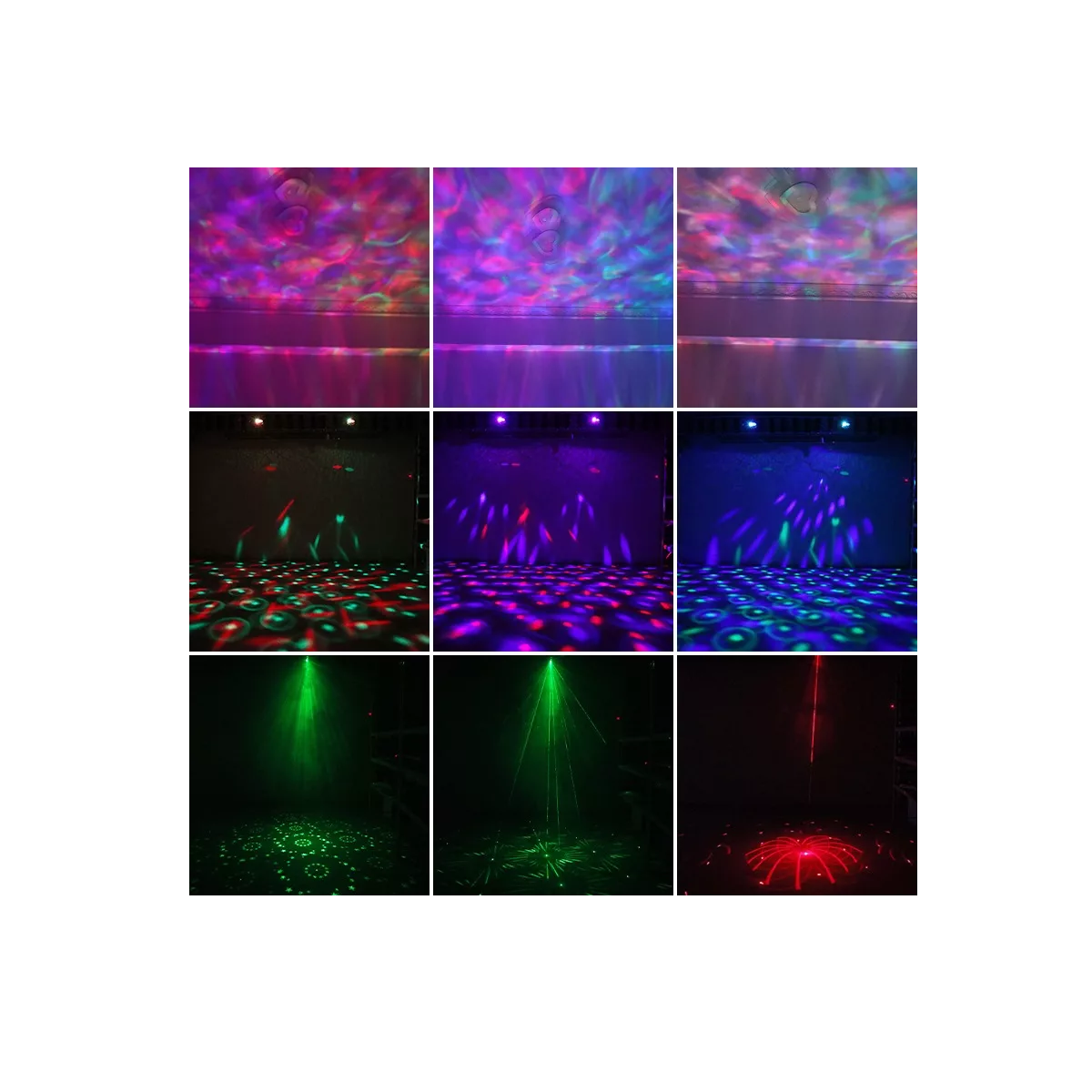 Foto 4 | Language Luz Laser Dj Para Escenario Disco Con Control Remoto Eo Safe Imports Esi-10402-1 Negro