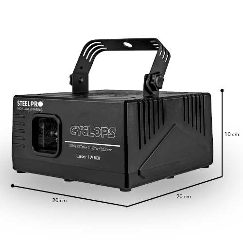 Foto 3 pulgar | Laser Dj Luces Rgb 1w Profesional - Steelpro