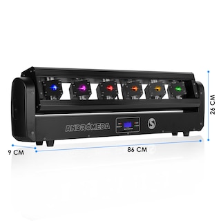 Foto 3 | Barra Laser 3 En 1 Rgb Steelpro Andromeda 110v/220v