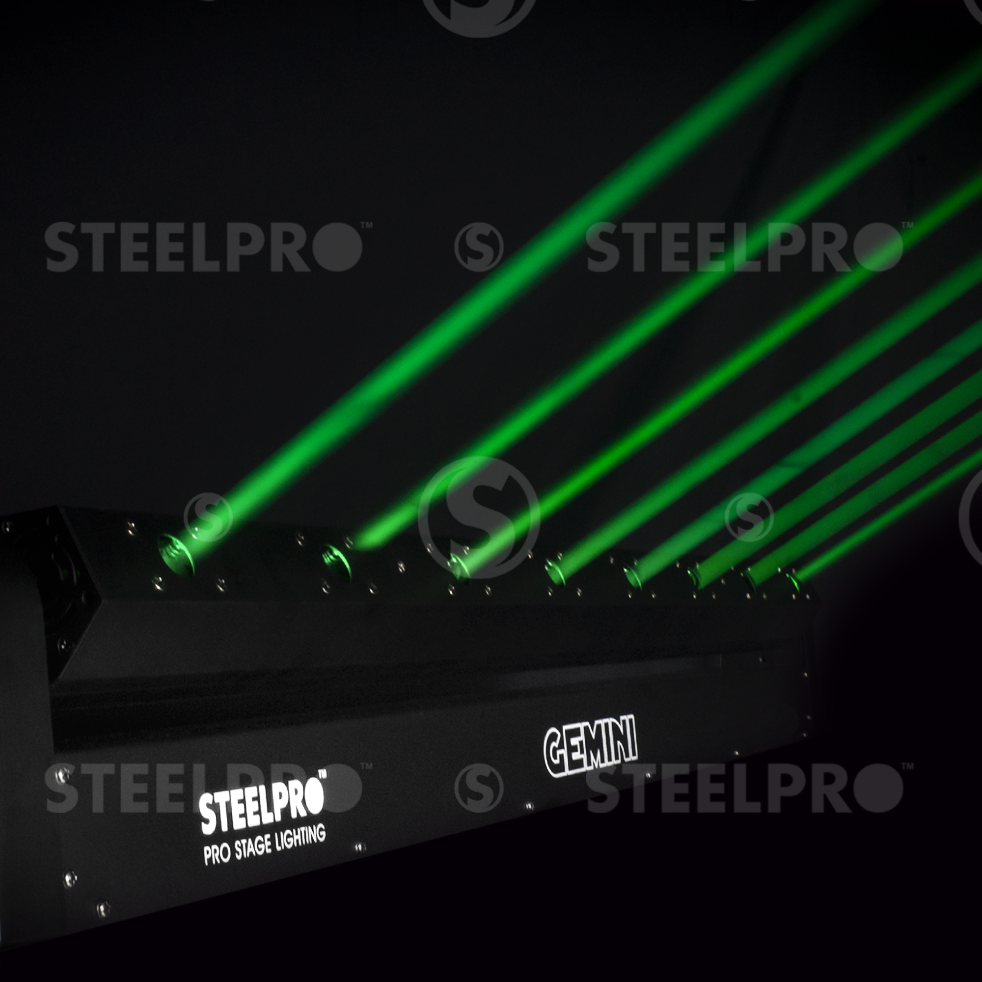 Foto 3 pulgar | Barra Laser Luces Dj Verde 8 X 100mw Gemini By Steelpro