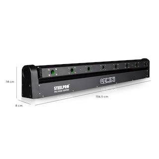 Foto 5 | Barra Laser Luces Dj Verde 8 X 100mw Gemini By Steelpro