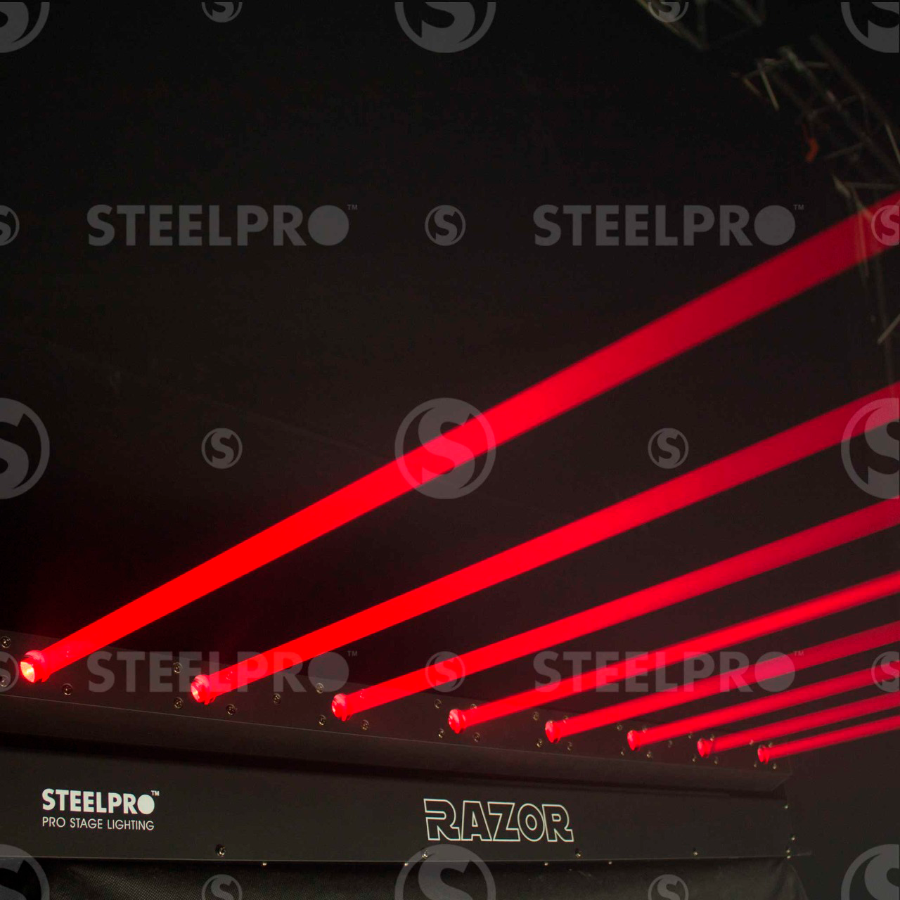 Foto 3 pulgar | Barra Motorizada 8 Laser Rojo Profesional Steelpro Razor