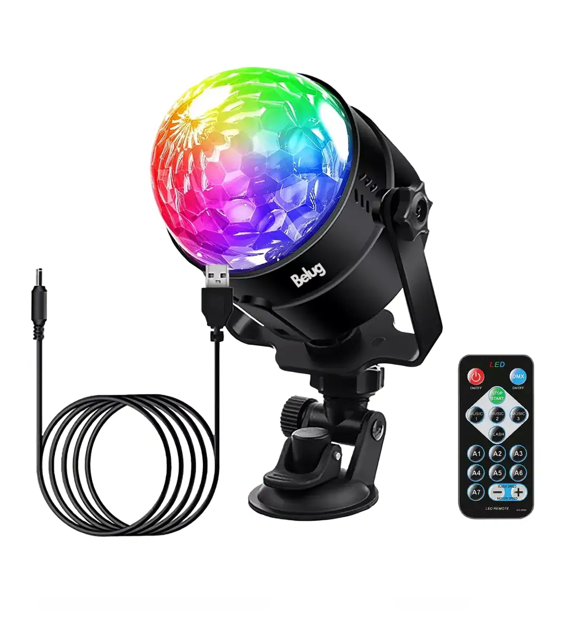 Proyector Laserbelug  Luces Party Dj Escenario Fiesta Telecontrol