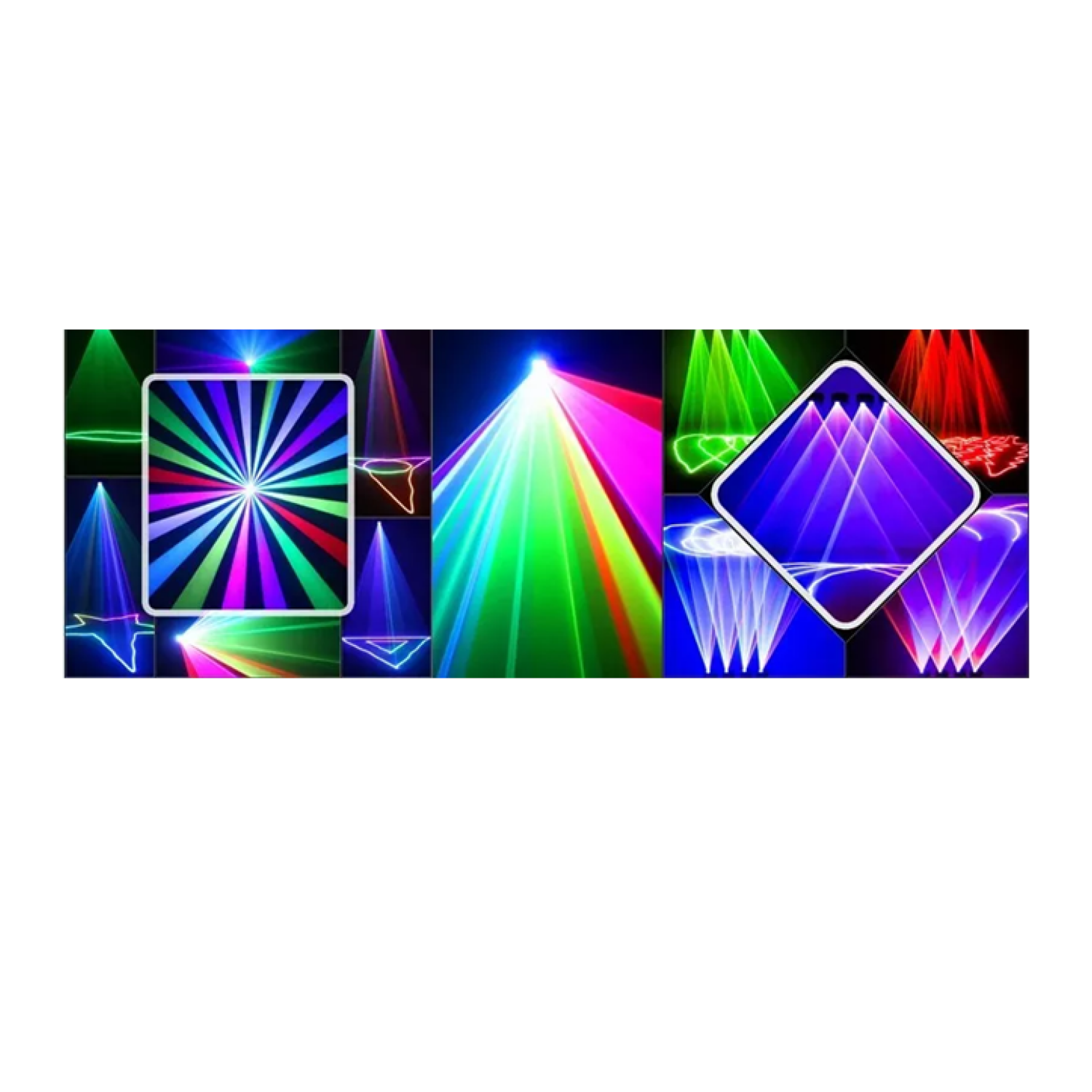 Foto 3 pulgar | Proyector Rayo Láser Belug Rgb Dmx Potente 500mw Par Luces Para Dj, Negro