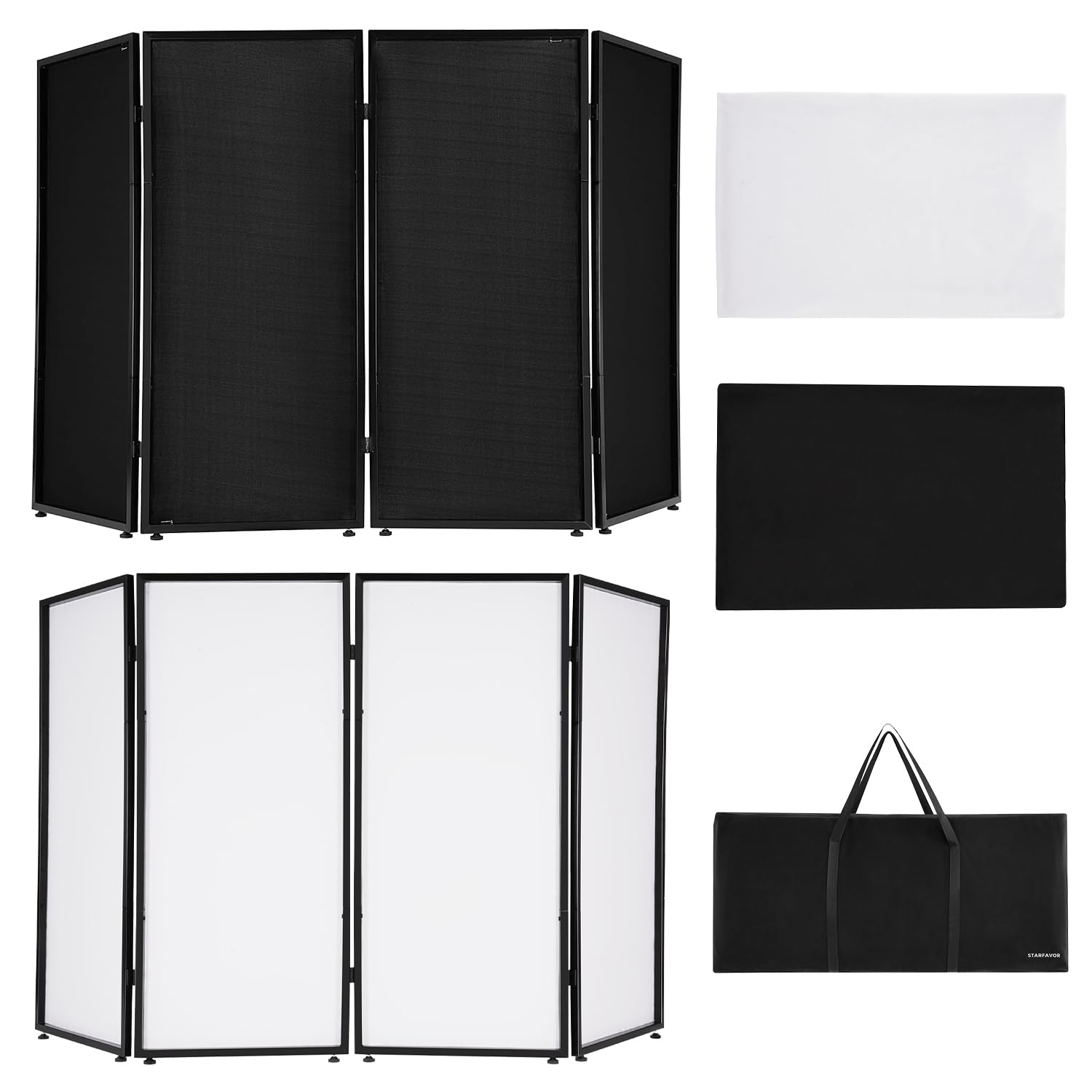Funda Portátil Para Eventos Dj Facade Booth Starfavor Con Bolsa De Transporte - Venta Internacional.
