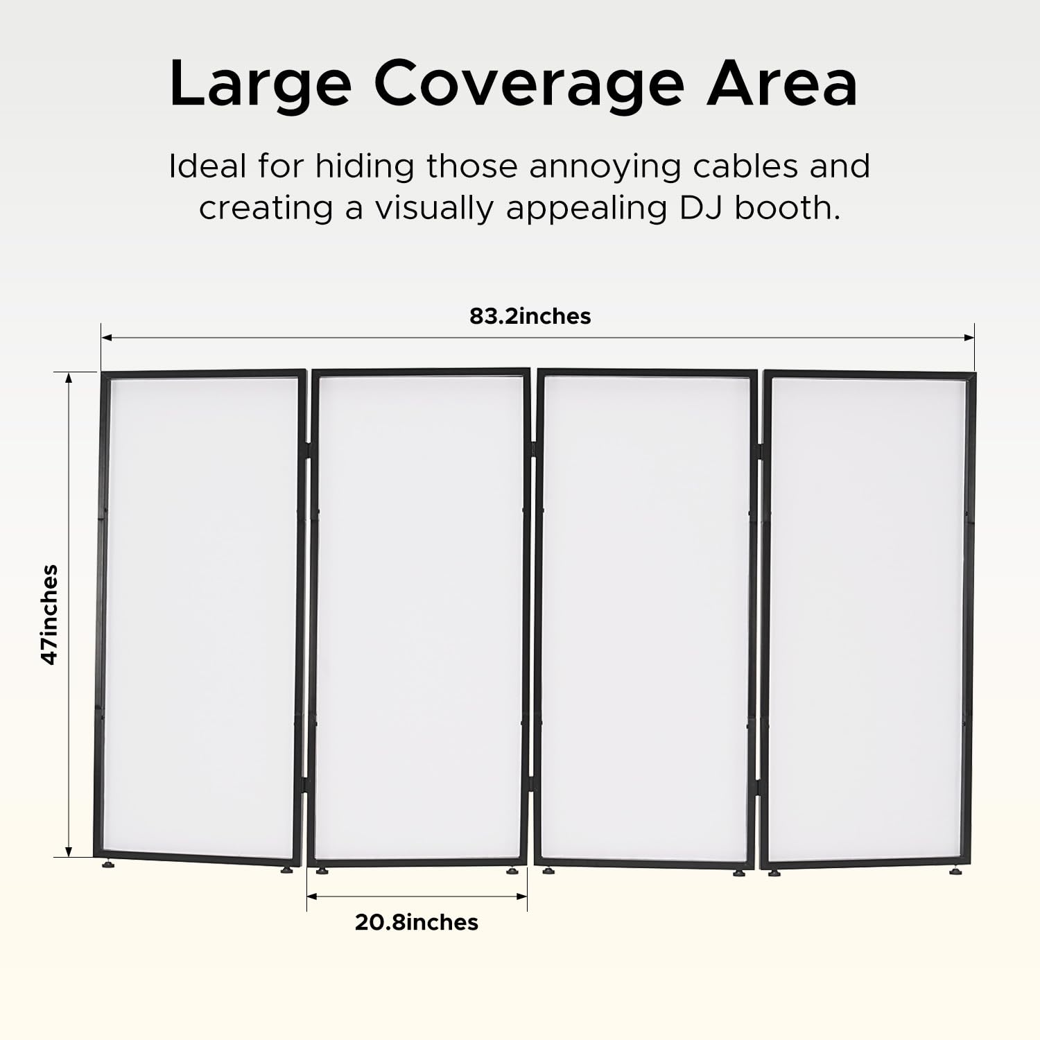 Foto 3 pulgar | Funda Portátil Para Eventos Dj Facade Booth Starfavor Con Bolsa De Transporte - Venta Internacional.