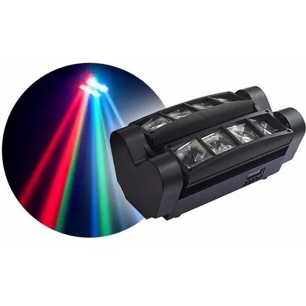 Foto 3 pulgar | Mini Spider 8 Beam 8x3 Rgb