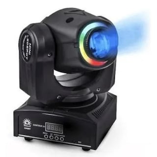 Foto 3 | 4 Cabezas Móviles Minispot Led30w Contour con Case color Negro