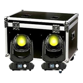 Foto 1 | Case 2 Cabezas Roboticas Hibridas Beam Spot 10r 280