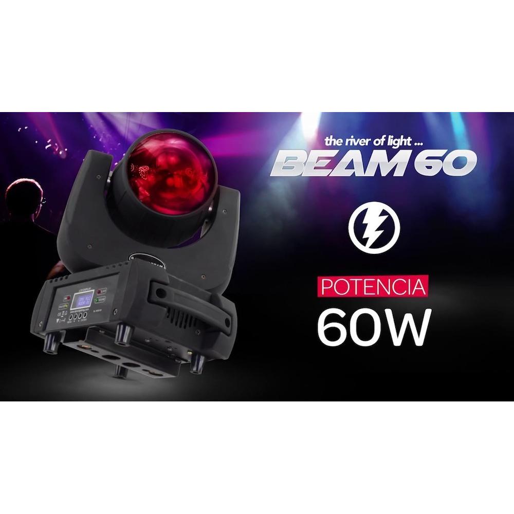 Foto 6 pulgar | Cabeza Movil Beam60 Rgbway Ledcree 60w Sl