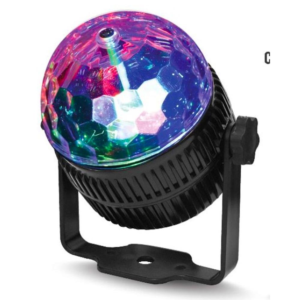 Foto 2 pulgar | Cañon Lampara Led Mini Crystal Ball 3w Automatico