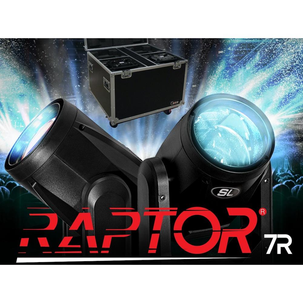 Foto 6 | Case 2 Cabezas Roboticas 7r Ring Raptor 230 Sl Prolight