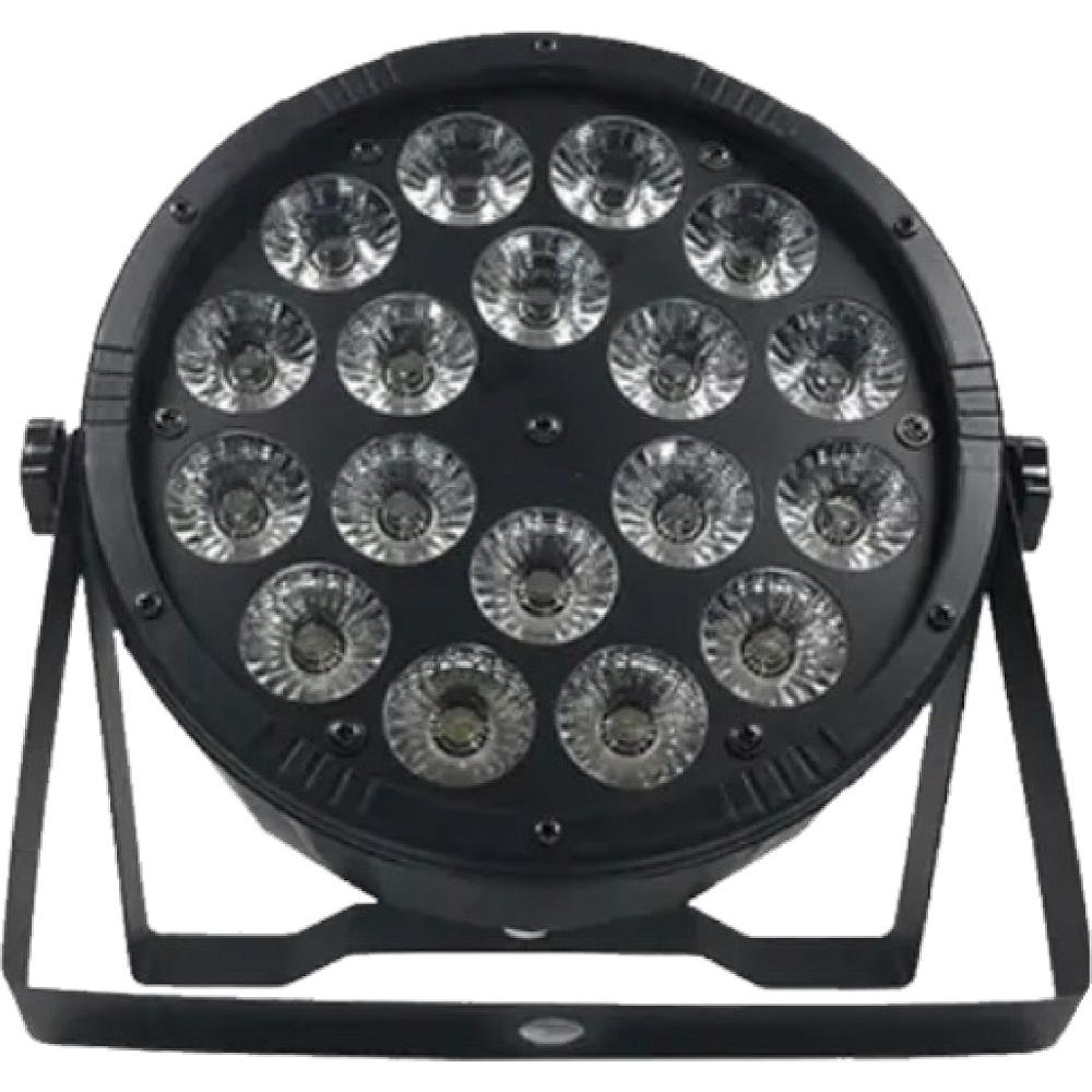 Cañon Parled 18x10w 4en1 Rgb+ambar Metalico