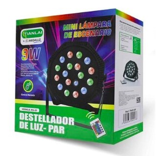 Foto 4 | Cañon Parled 18x1w Control Remoto