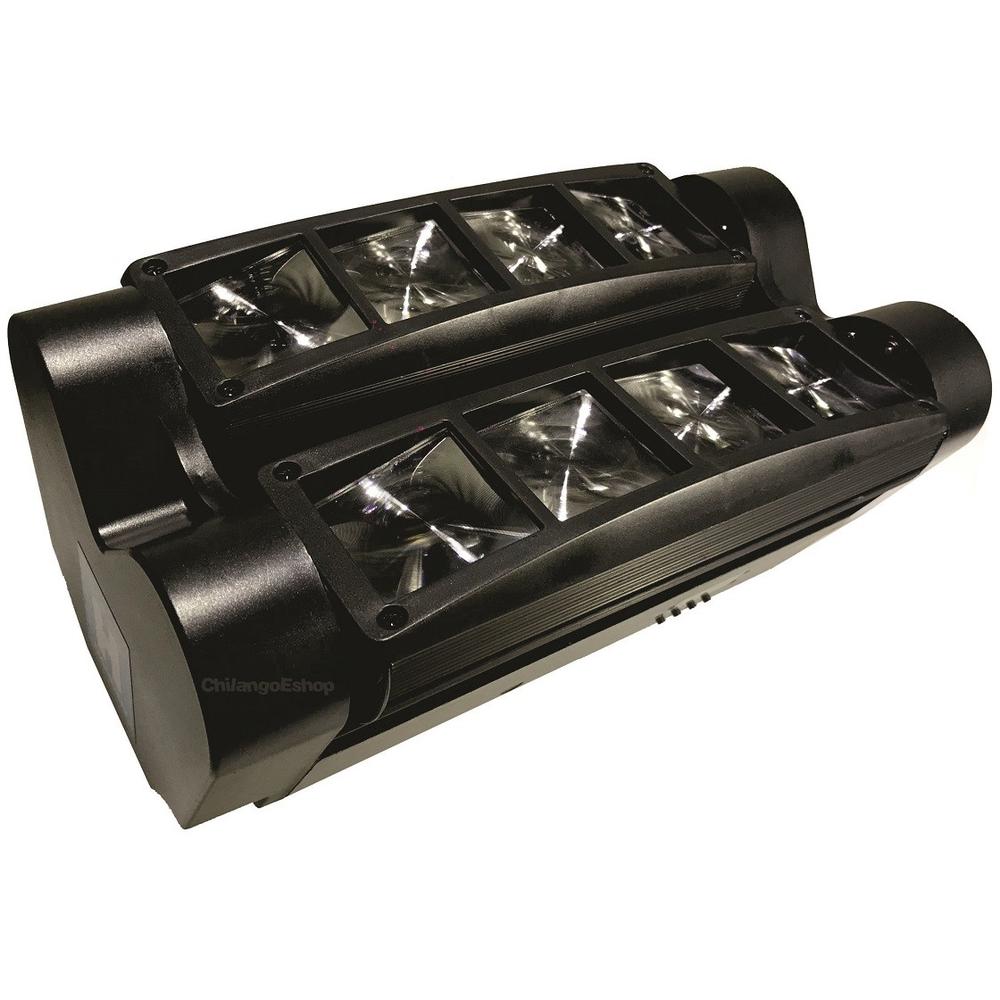 Foto 2 pulgar | Luz Disco Mini Spider Led Beam 8x3 Rgbw Doble Tilt