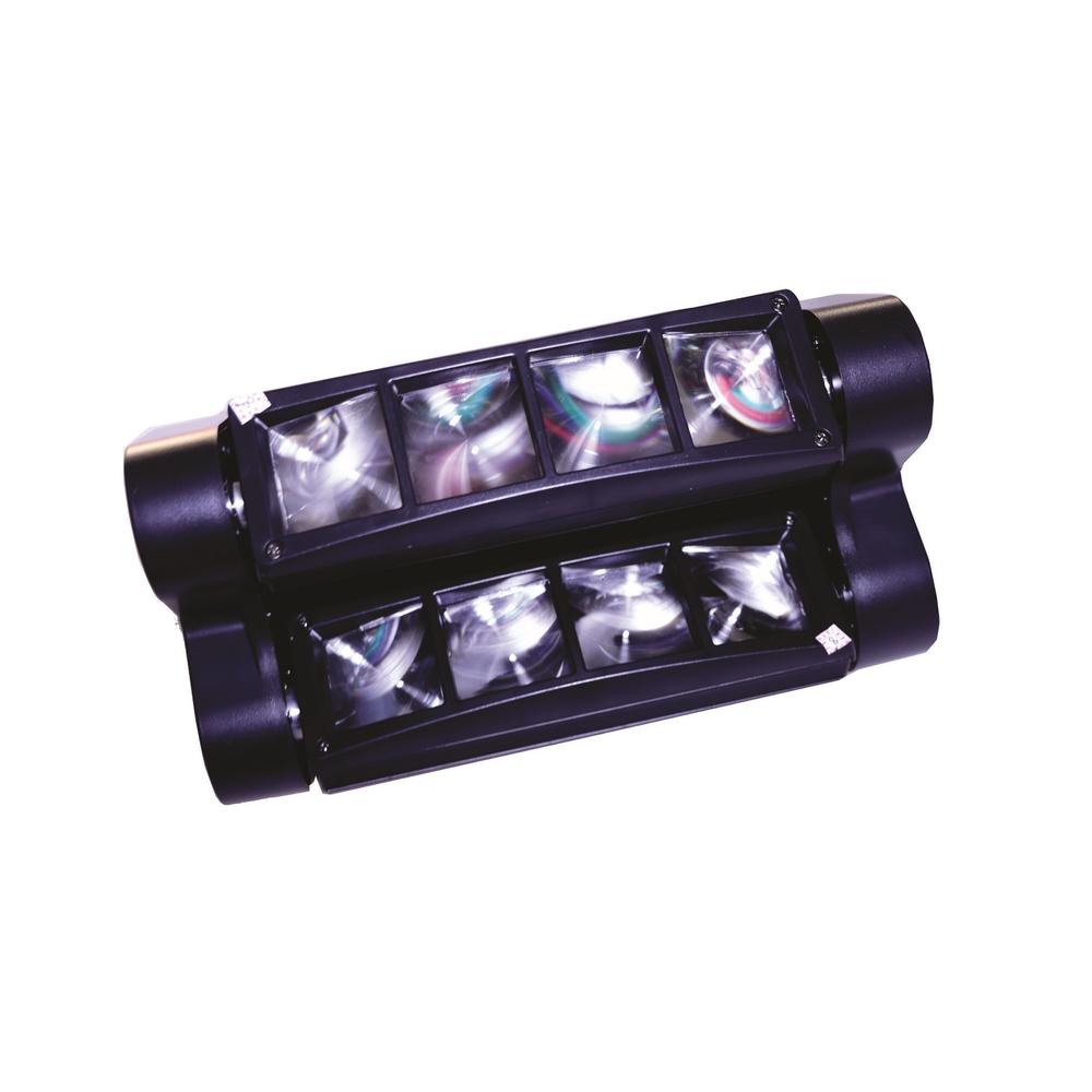 Foto 5 pulgar | Luz Disco Mini Spider Led Beam 8x3 Rgbw Doble Tilt