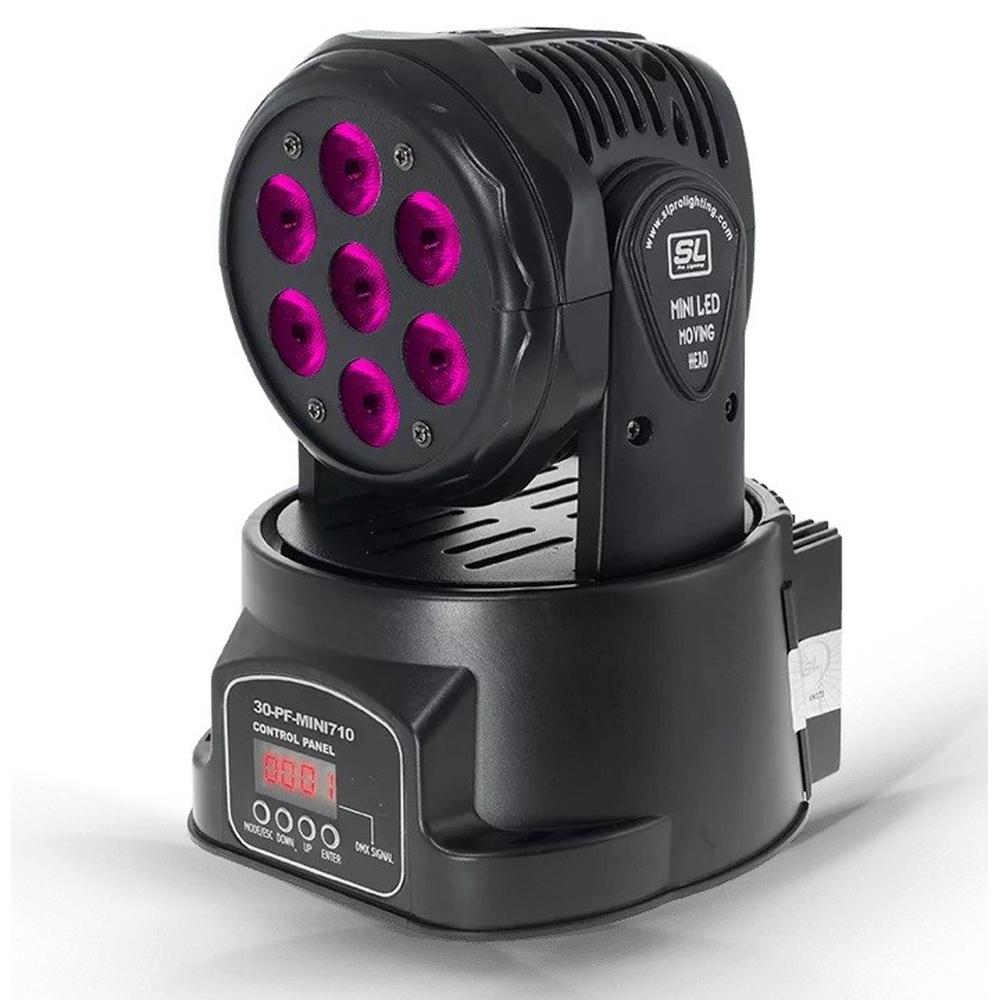 Cabeza Movil Led Mini Whash 84w Rgb 30-pf-mini710