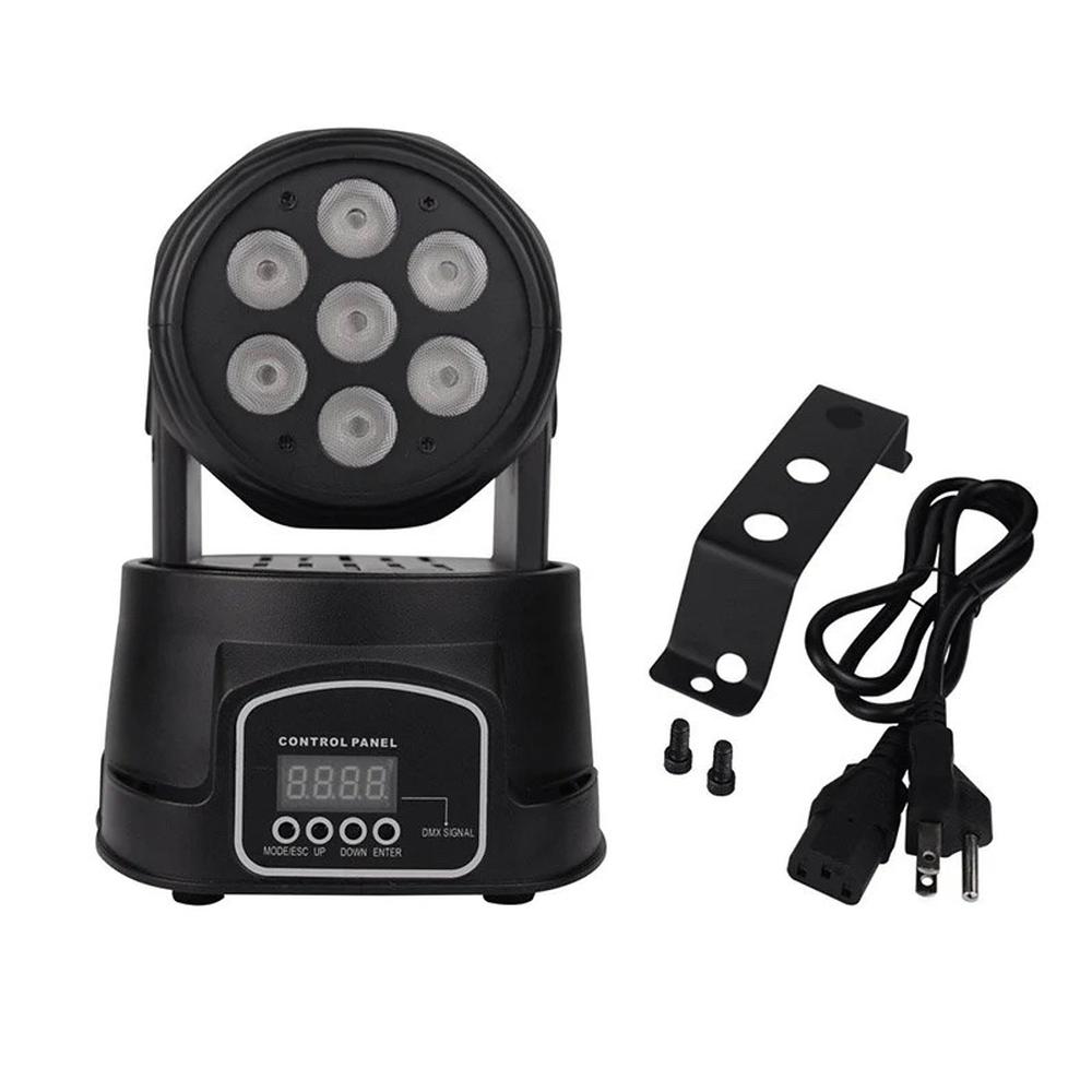 Foto 5 pulgar | Cabeza Movil Led Mini Whash 84w Rgb 30-pf-mini710