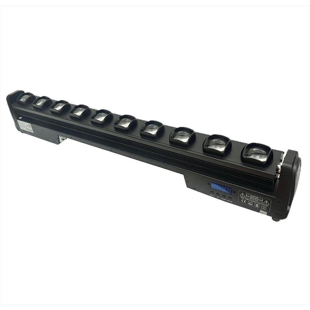 Foto 4 pulgar | Barra Movil 10 Led Beam Rgbw 30w (4en1)