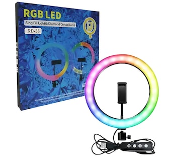 Foto 2 | Aro de Luz Led con Tripie de 14"