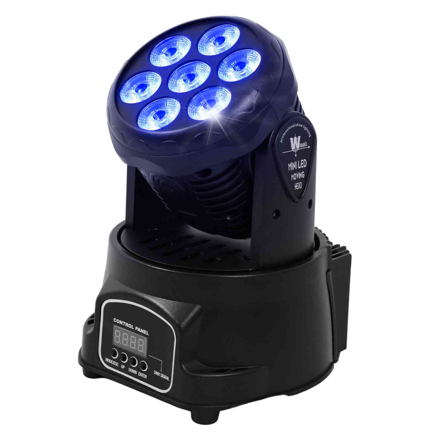 Foto 1 | Luces Cabeza Movil Wash Robotica 7 Luces Led Rgbw Dj Disco
