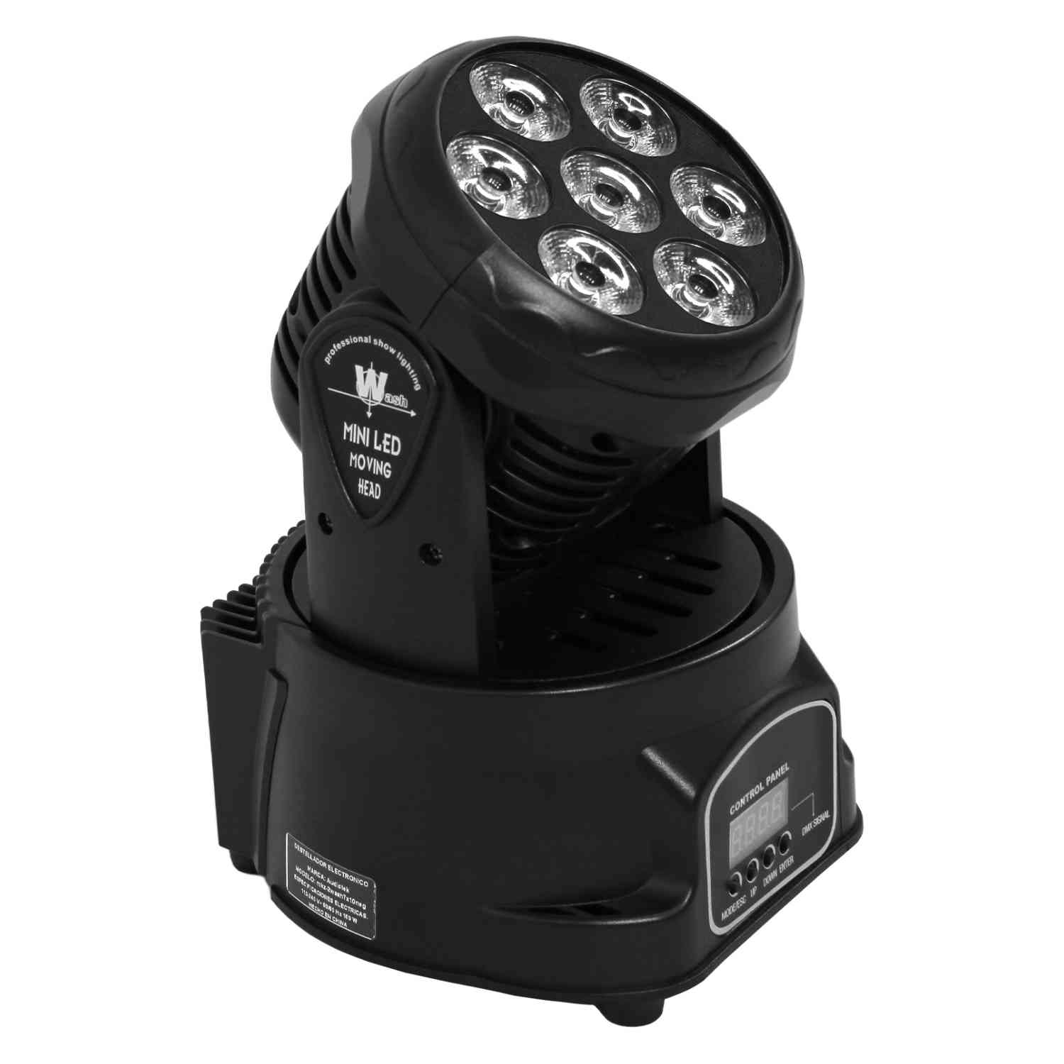 Foto 7 pulgar | Luces Cabeza Movil Wash Robotica 7 Luces Led Rgbw Dj Disco
