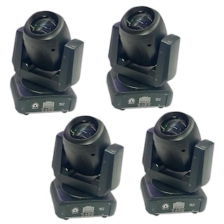 Foto 1 | Combo 4 Cabezas Roboticas Mini R1 Beam Led 90w