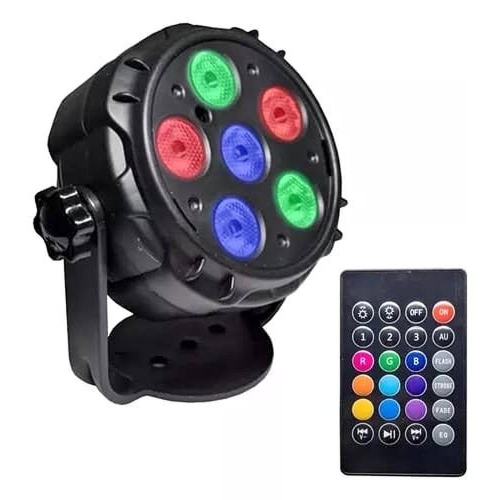 Foto 2 pulgar | Cañón Parled Mega Luz CHPAR-03 con Bocina Bluetooth y Control Remoto