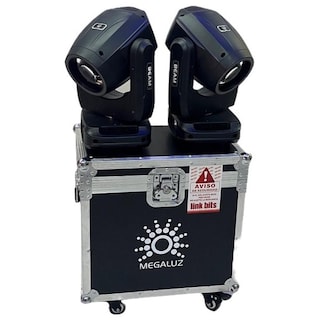 Foto 2 | Case 2 Cabezas Robóticas Beam Led Mega Luz 150 w Luxin 150