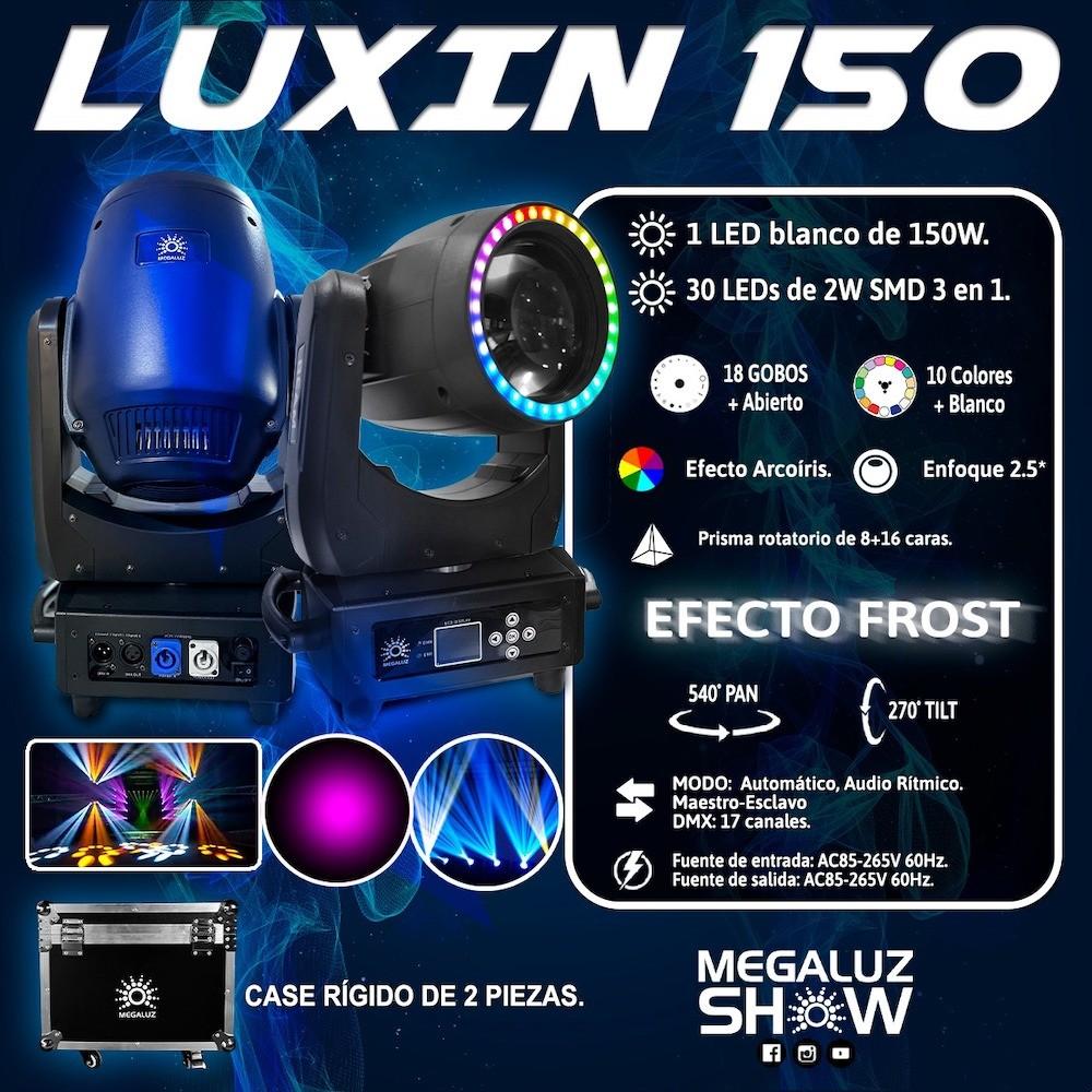 Foto 8 | Case 2 Cabezas Robóticas Beam Led Mega Luz 150 w Luxin 150