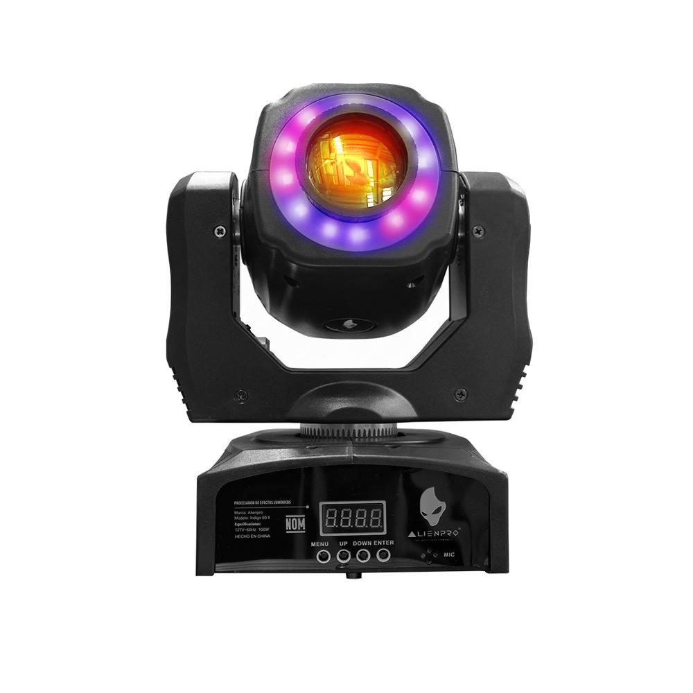 Foto 4 | Set Cabeza Móvil Led Índigo 60 Ii 100w Alienpro de 7 Colores