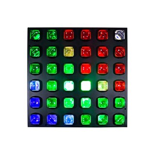 Foto 1 | Panel Luz Led 36 Astral 6x6 550w Alienpro 15w Rgbw 4 en 1