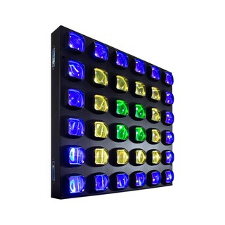 Foto 2 | Panel Luz Led 36 Astral 6x6 550w Alienpro 15w Rgbw 4 en 1
