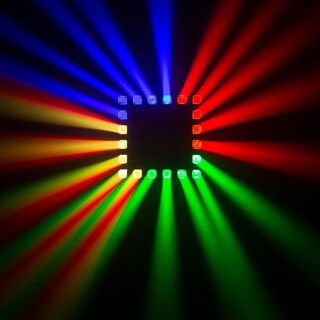 Foto 7 | Panel Luz Led 36 Astral 6x6 550w Alienpro 15w Rgbw 4 en 1