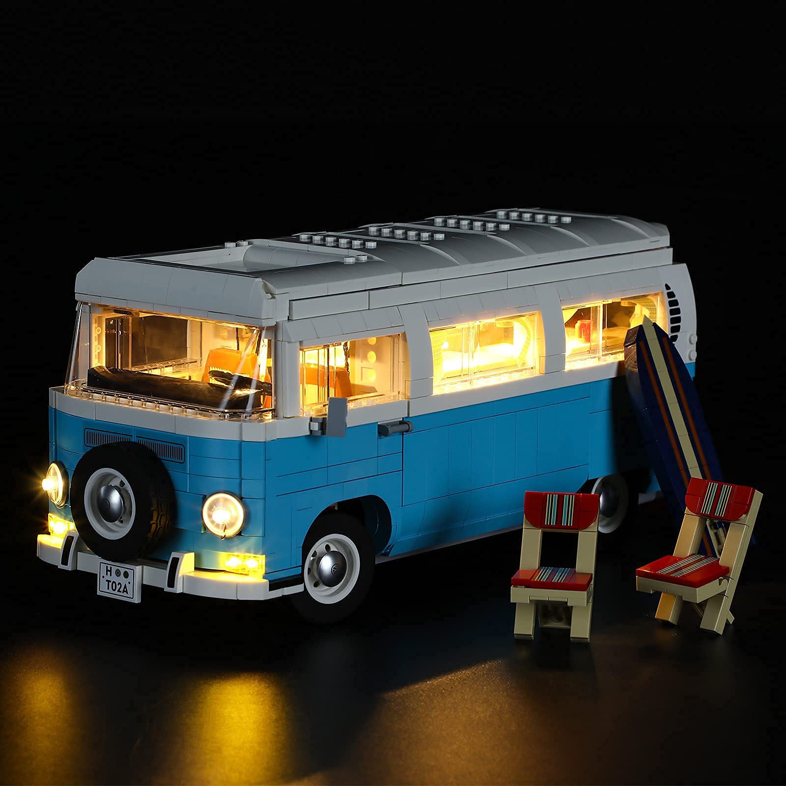 Foto 2 | Kit De Iluminación Led Briksmax Para Autocaravana Lego T2 10279 - Venta Internacional.